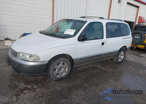 2002 Mercury Villager Estate из США, поврежденный, VIN 4M2ZV14T62DJ17431